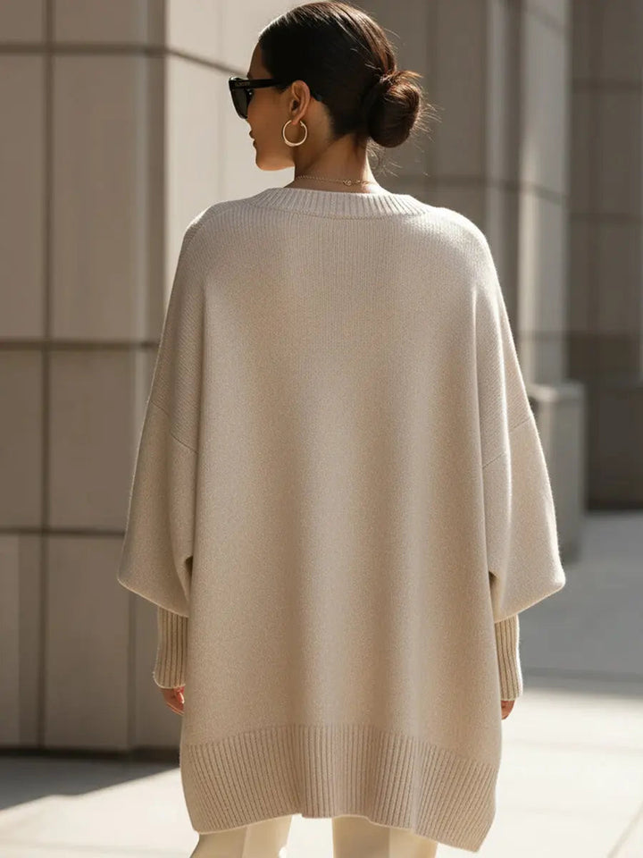 Harper | Women Oversized Knit Pullover Sweater
