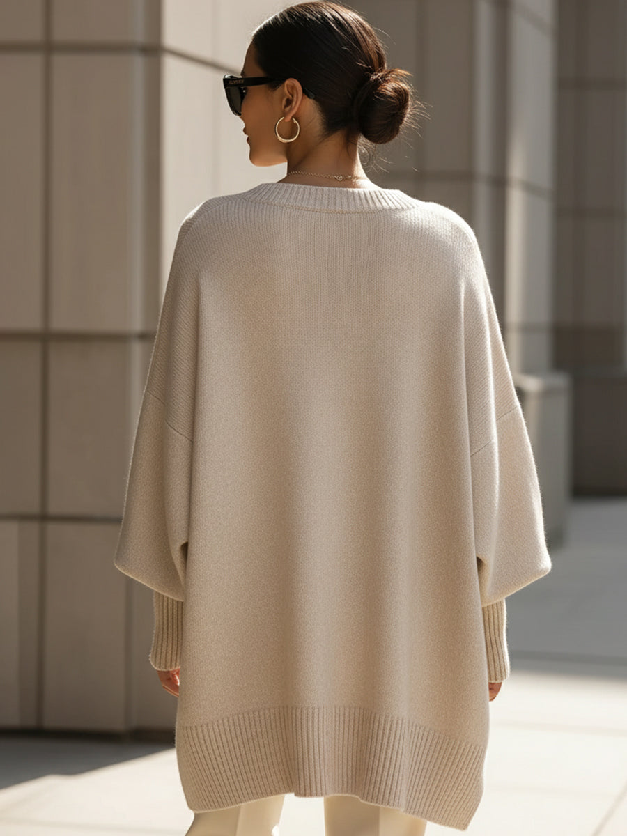 Emma | Sophisticated Mixed Sweater