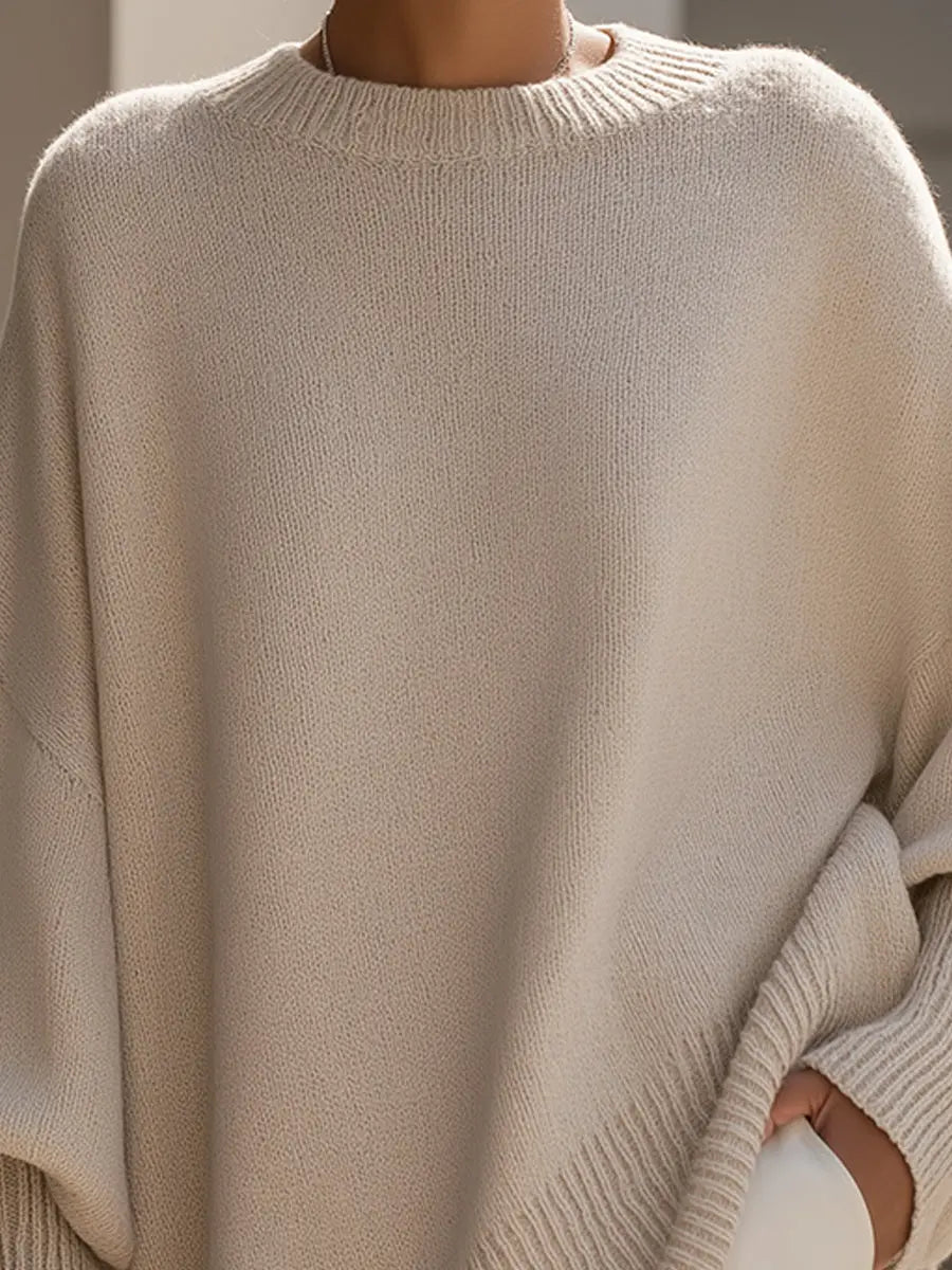 Claire | Women’s Sophisticated Oversized Knit Sweater