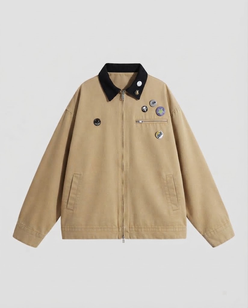 Men's Casual Transition Jacket with Versatile Details Hudson & Parker