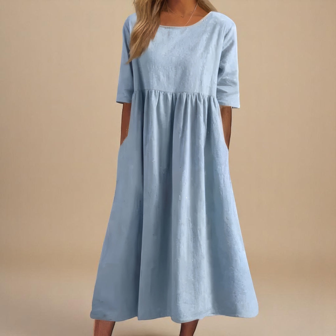 Miranda | Classic Mid Sleeve Dress