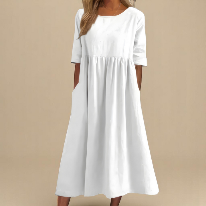 Miranda | Classic Mid Sleeve Dress