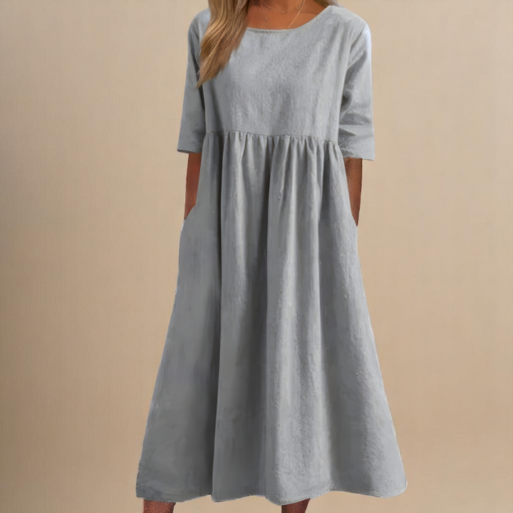 Miranda | Classic Mid Sleeve Dress