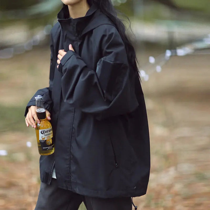 Evie | Oversized Hooded Jacket