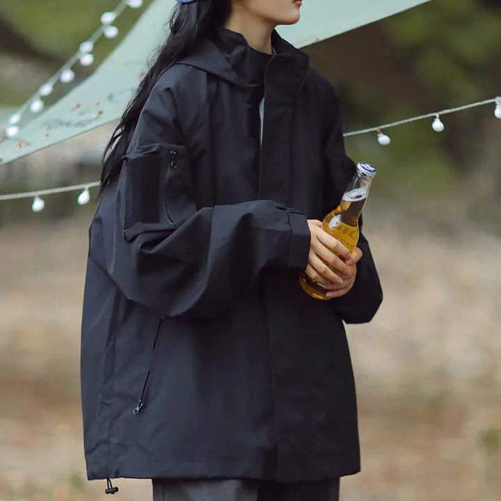 Evie | Oversized Hooded Jacket