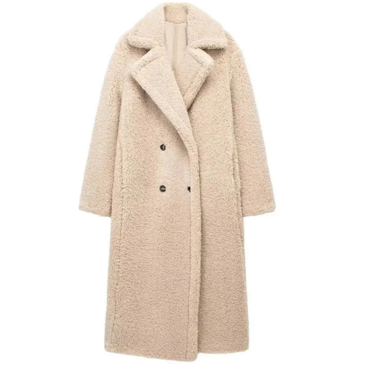 Usiamalim | Women's Long Winter Trench Coat | Warm