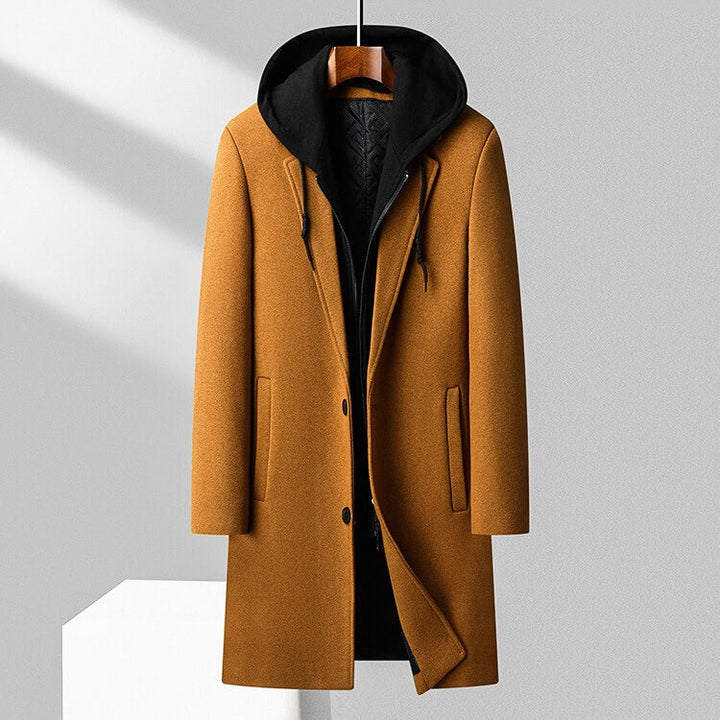Jasper Virgin Hooded Overcoat