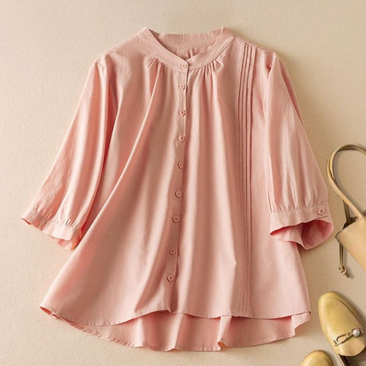 Chamomile -Linen Blouse