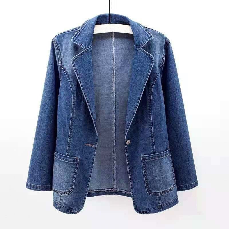 Theodora Organic Denim Blazer