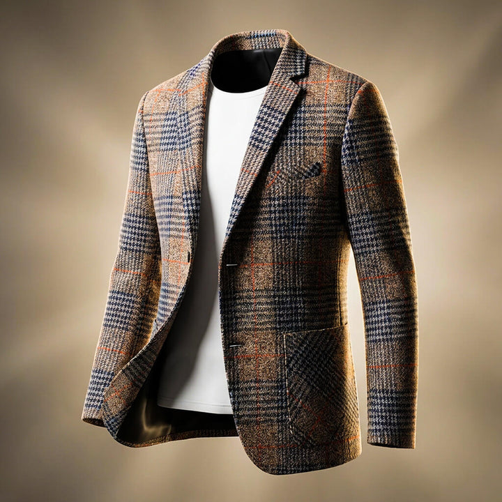 Charles Houndstooth Blazer