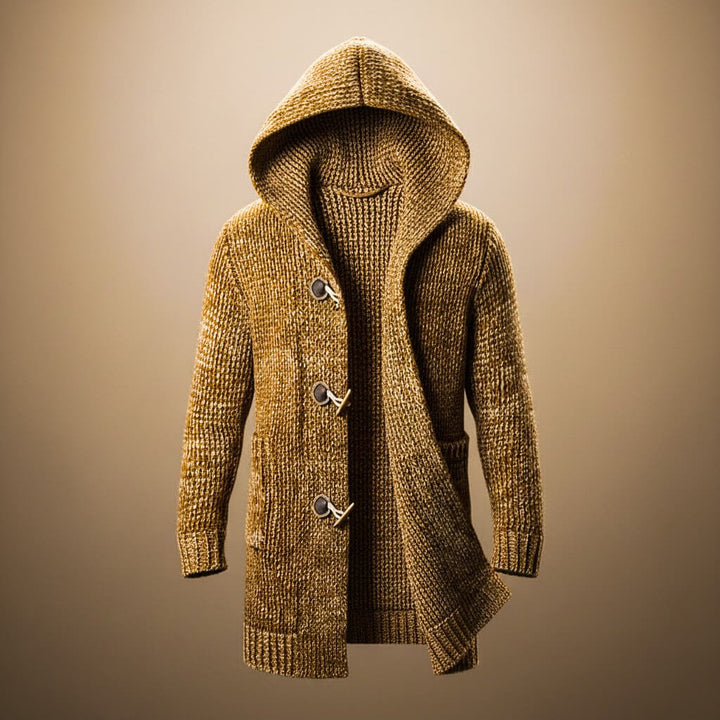 Adrian Knit Hooded Cardigan