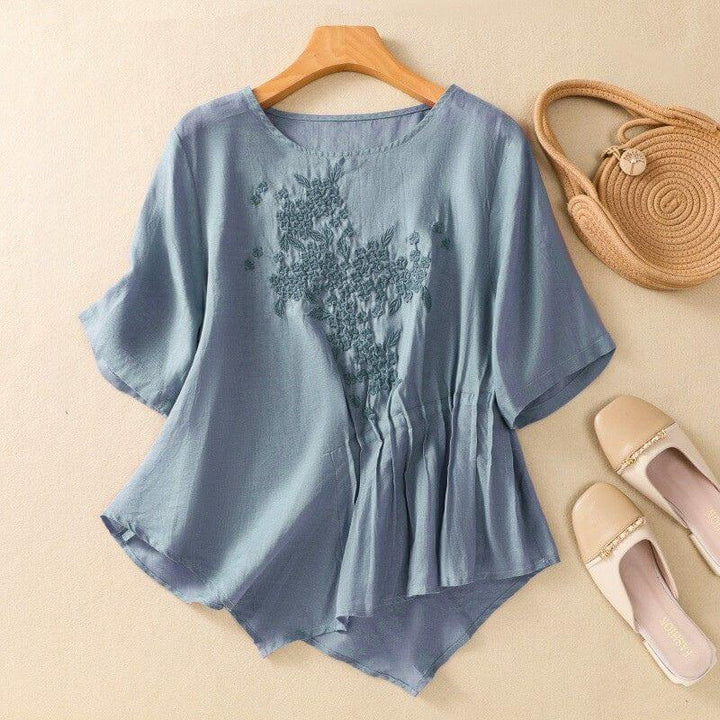 Elira -Linen Blouse