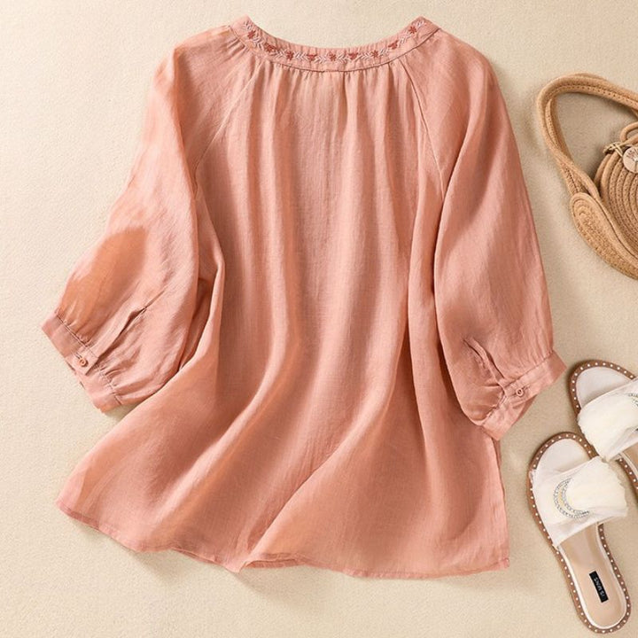 Serafina -Linen Blouse