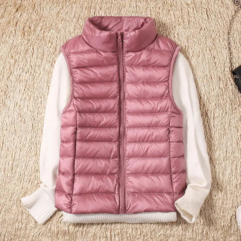 Isa Waterproof Vest with White Duck Down