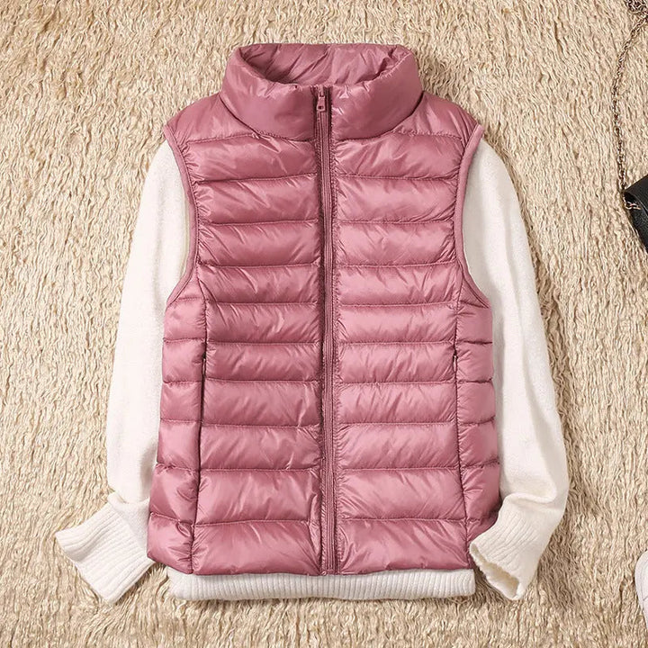 Isa Waterproof Vest with White Duck Down