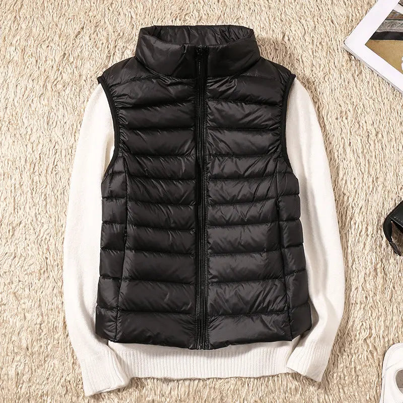 Isa Waterproof Vest with White Duck Down