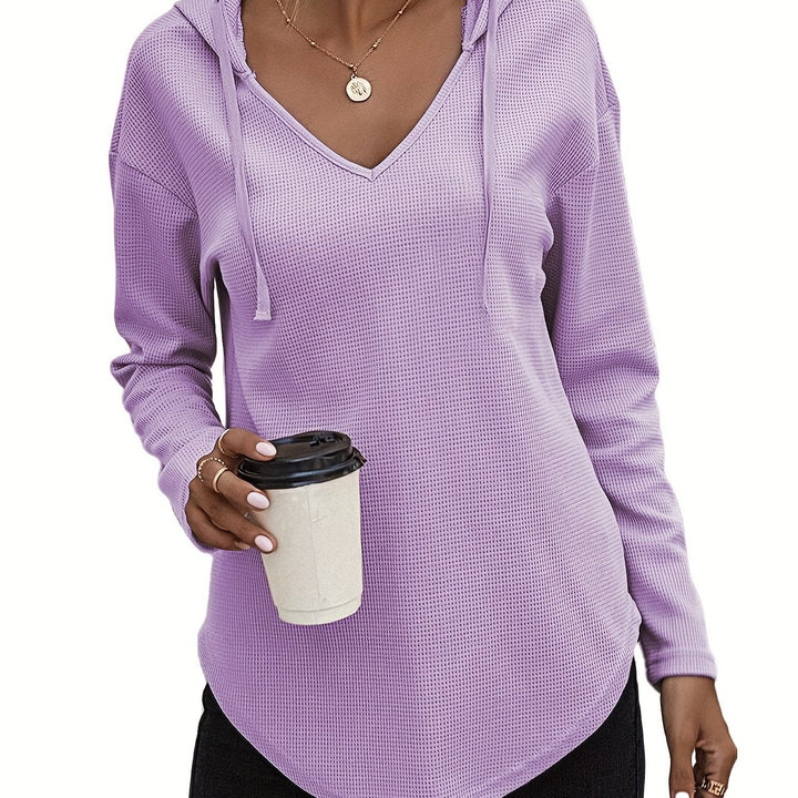Kendra | Relaxed V-Neck Hoodie