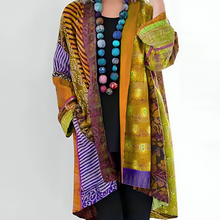 EUNICE – BOHEMIAN PATCHWORK KIMONO