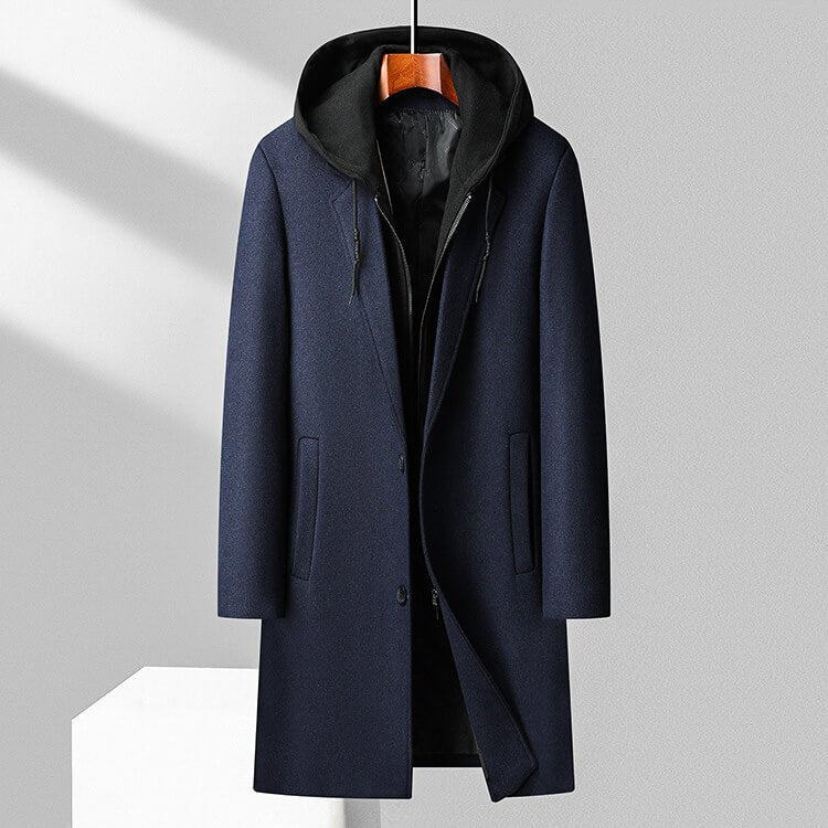 Jasper Virgin Hooded Overcoat