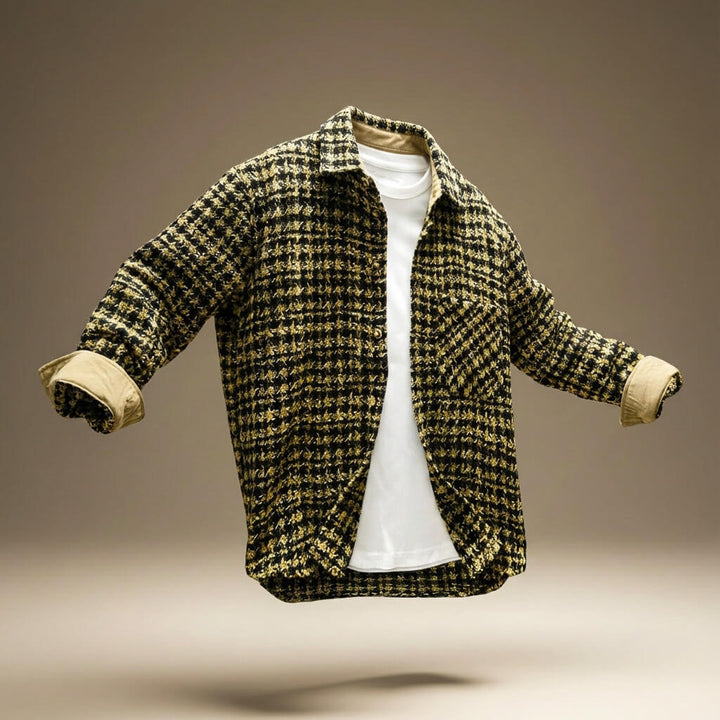 James Houndstooth Jacket