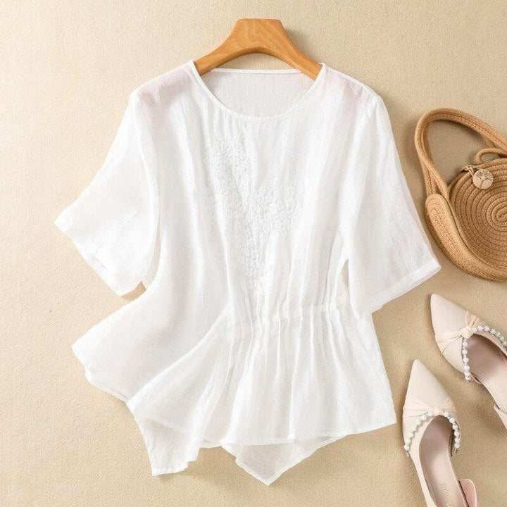 Elira -Linen Blouse