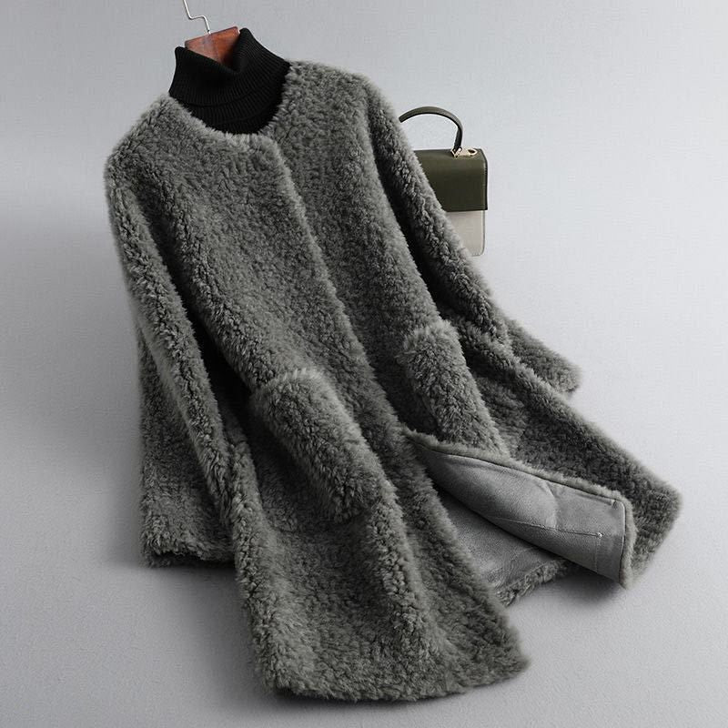 Olivia Couture Shearling Coat