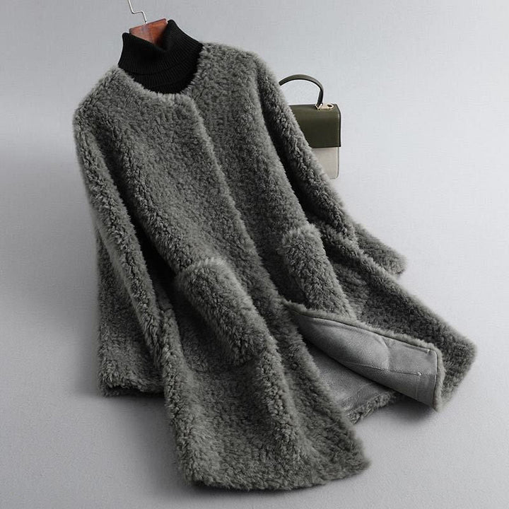 Olivia Couture Shearling Coat