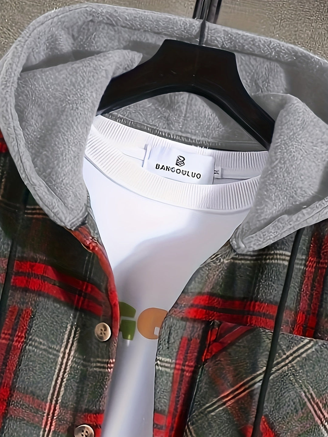 Hollis | Christmas Plaid Hooded Jacket