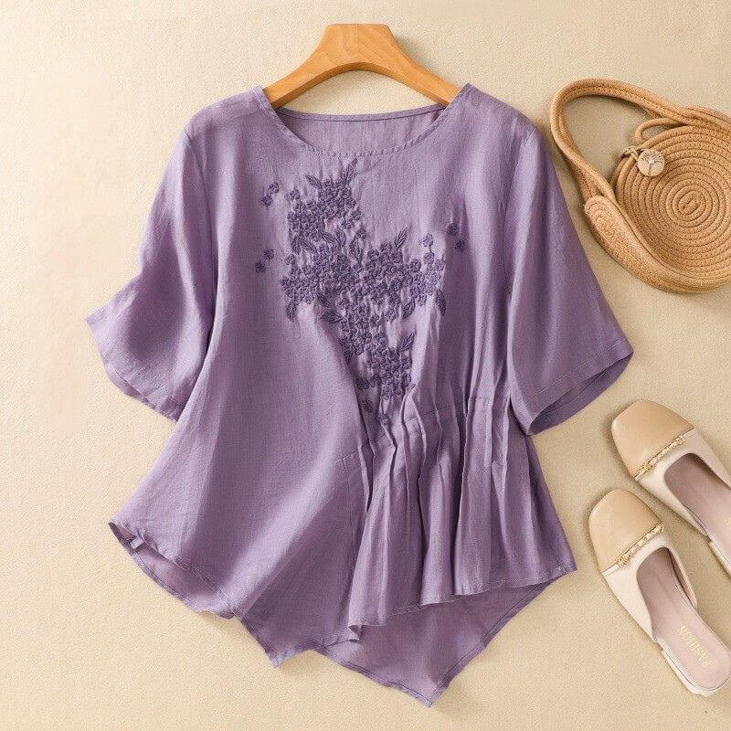 Elira -Linen Blouse