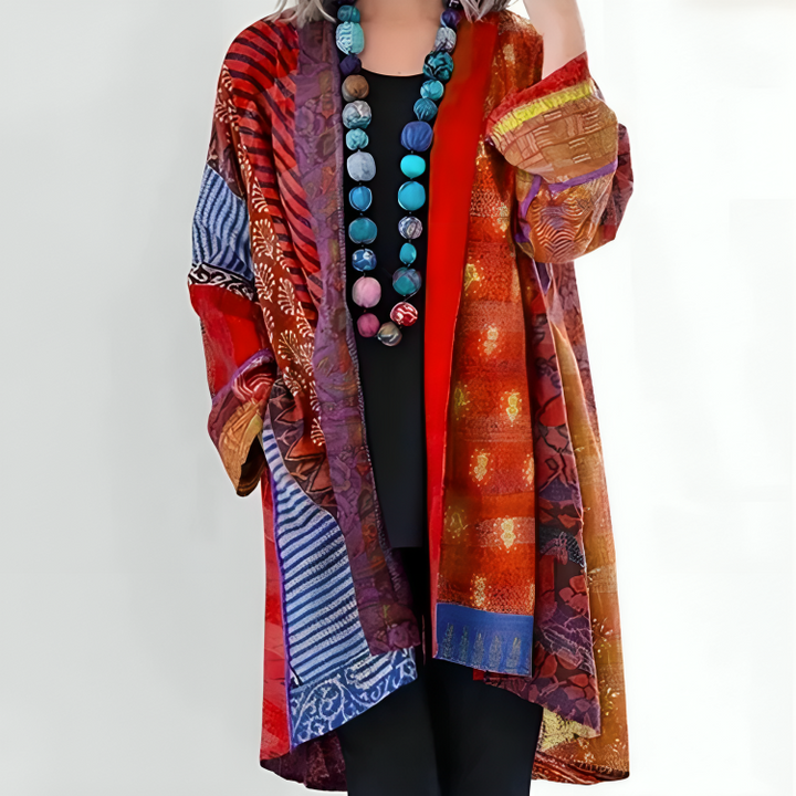 EUNICE – BOHEMIAN PATCHWORK KIMONO
