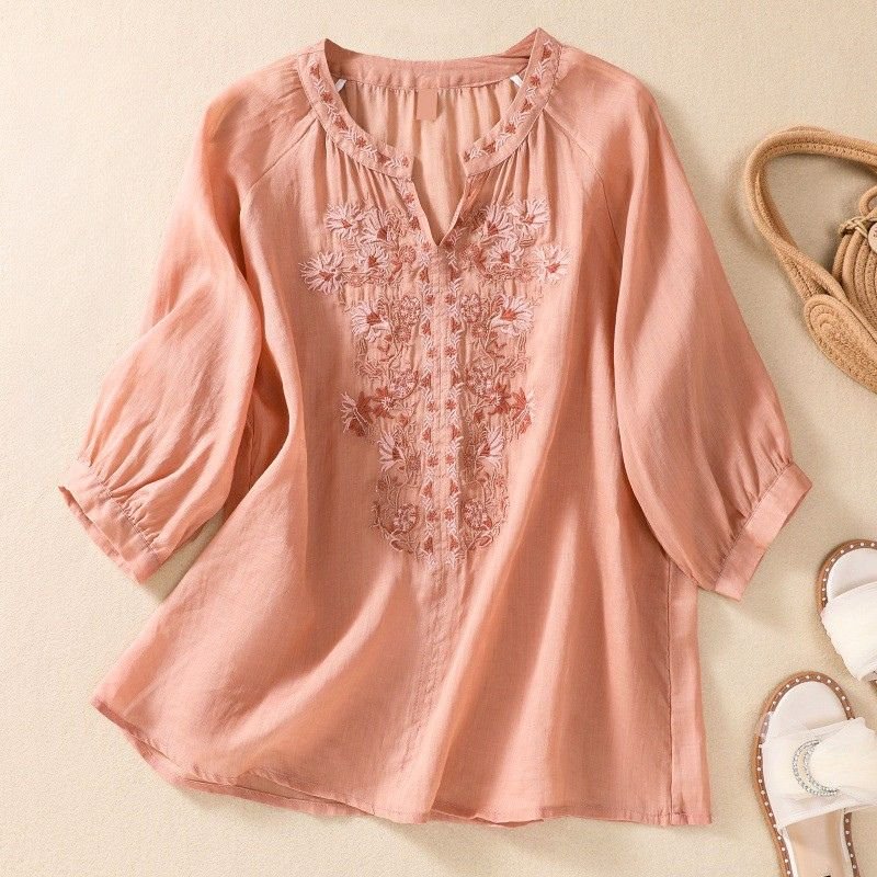 Serafina -Linen Blouse