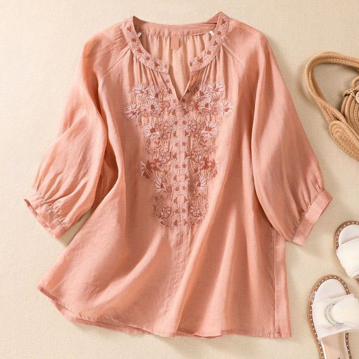 Serafina -Linen Blouse