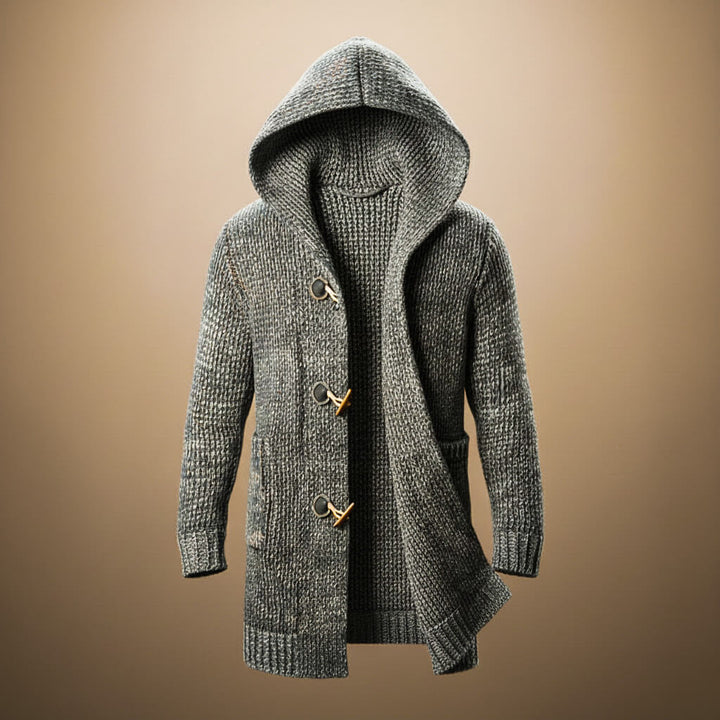 Adrian Knit Hooded Cardigan