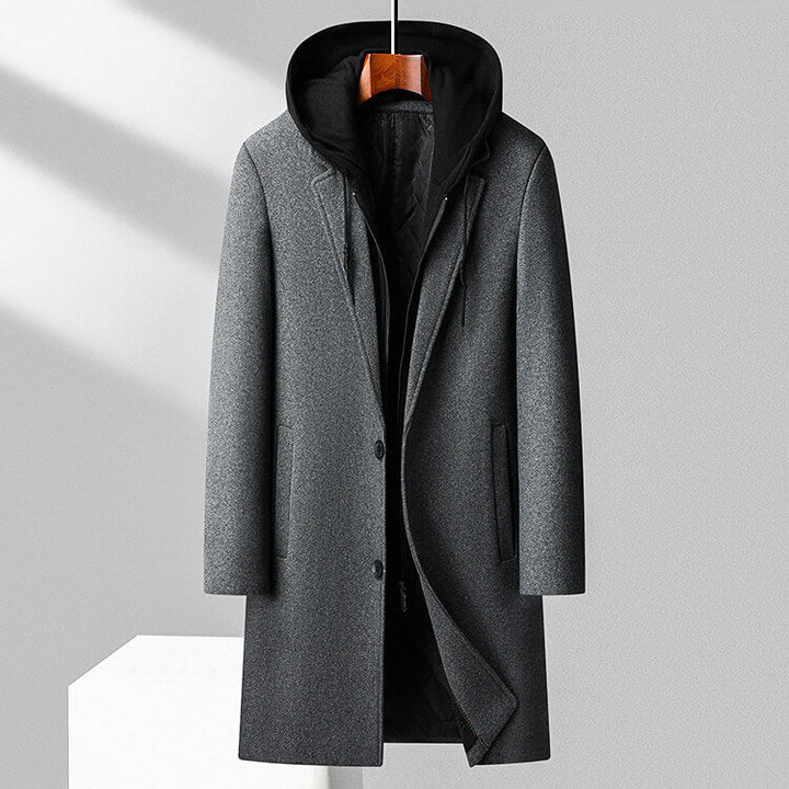 Jasper Virgin Hooded Overcoat