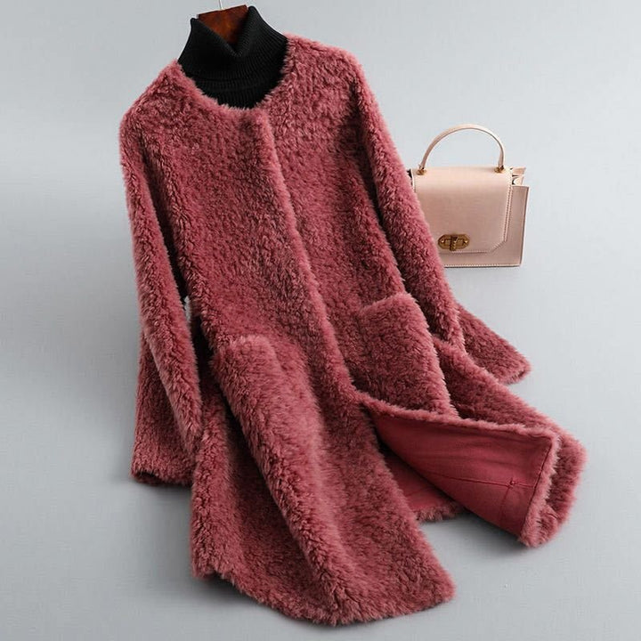 Olivia Couture Shearling Coat
