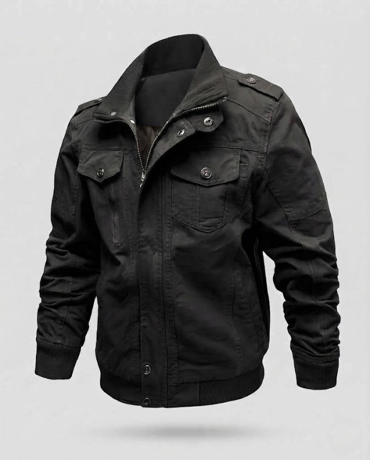 Men's Casual Utility Jacket with Practical Pockets Hudson & Parker