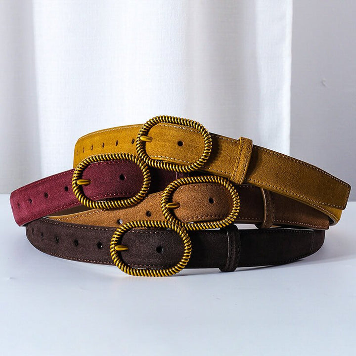 Charlotte Suede Belt