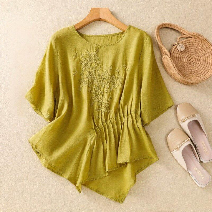 Elira -Linen Blouse