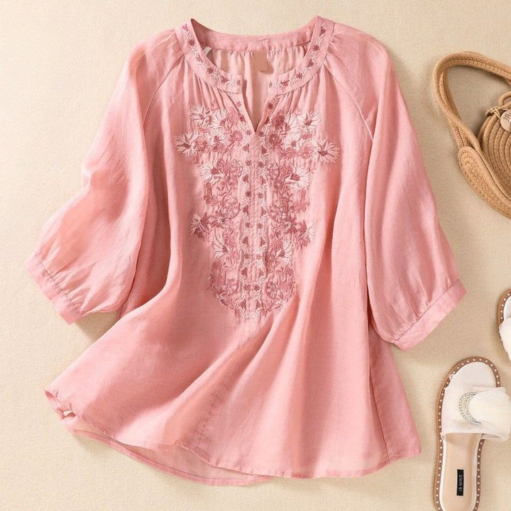 Serafina -Linen Blouse