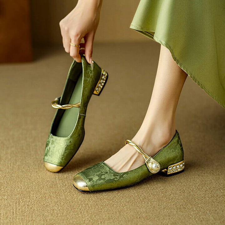 Perla Mary Jane Flats