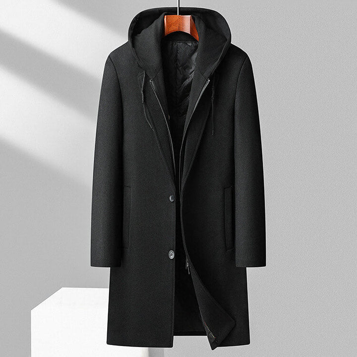 Jasper Virgin Hooded Overcoat