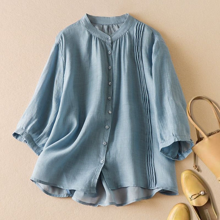 Chamomile -Linen Blouse
