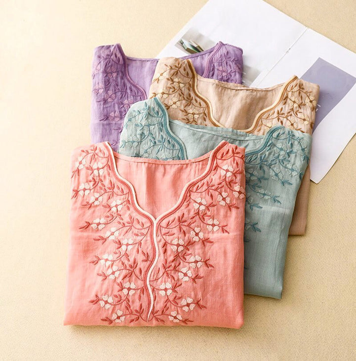 Iris -Linen Shirt