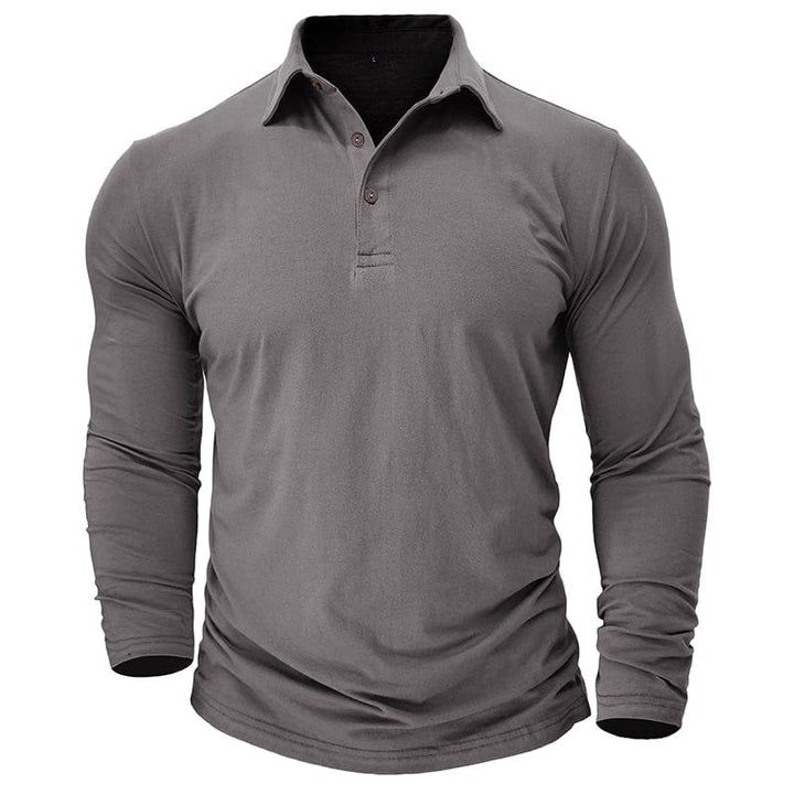 Travis Owen | Stylish Premium Long-Sleeve Polo