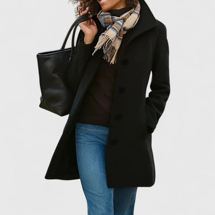THALIA – TIMELESS SOPHISTICATED PEACOAT