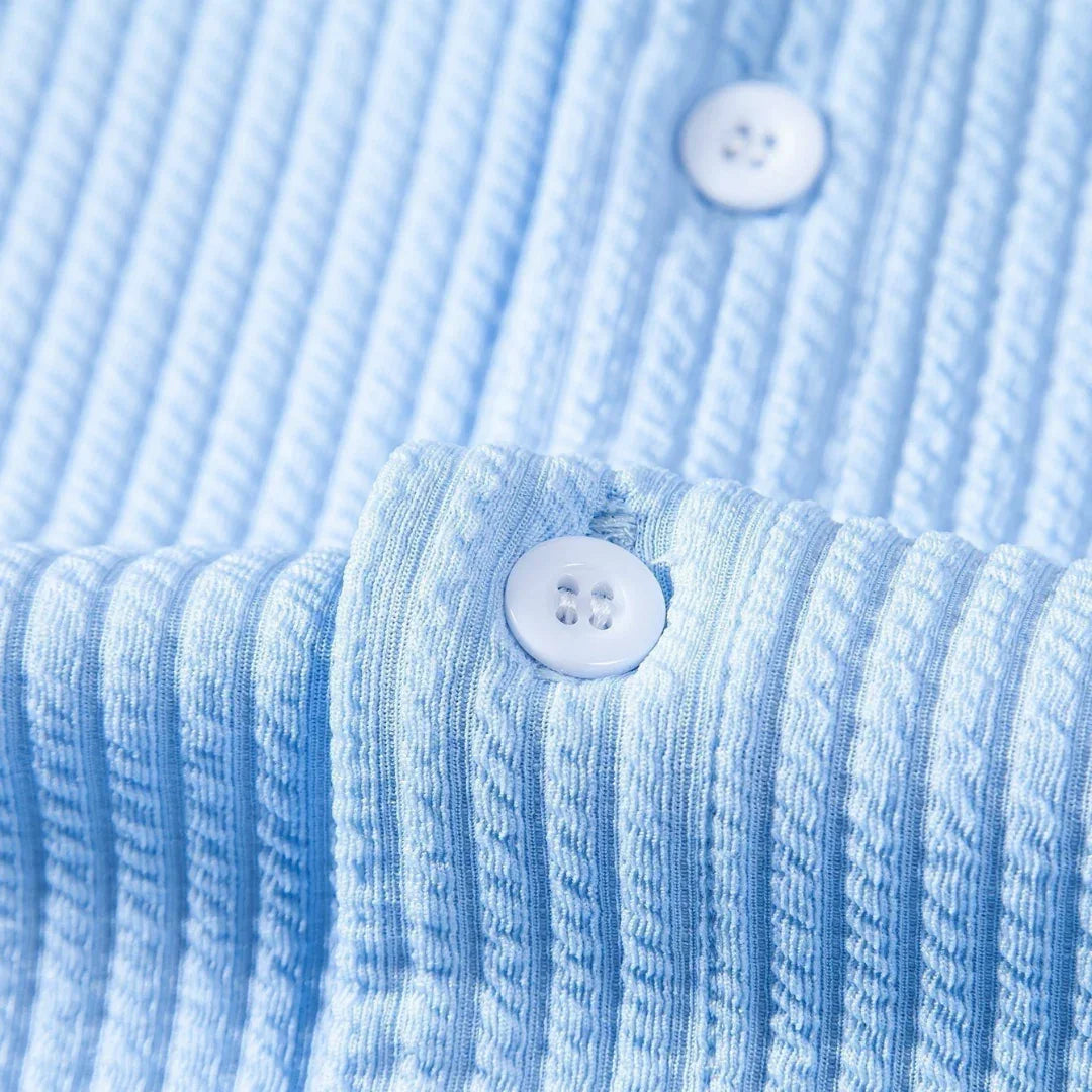 Cyrus | Refined Stand-Collar Shirt