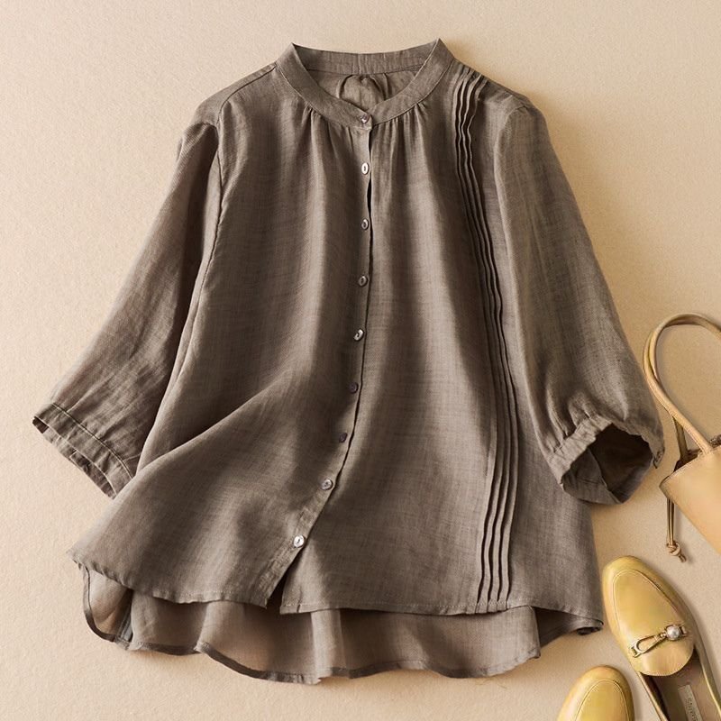 Chamomile -Linen Blouse