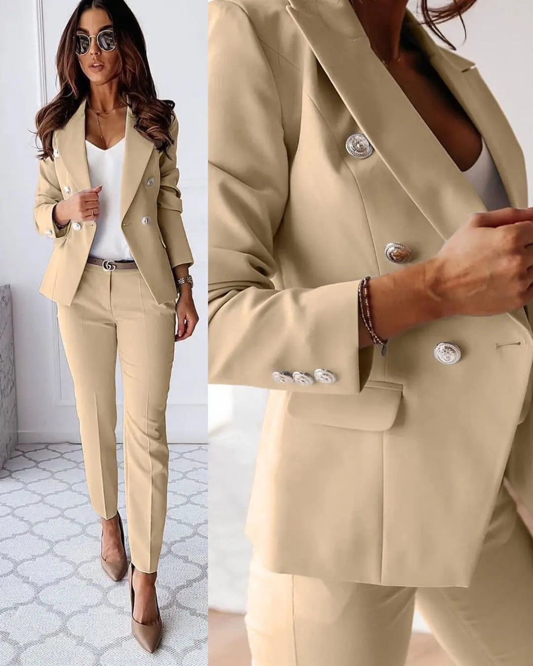 Addison | Women Long Sleeve Blazer Jacket