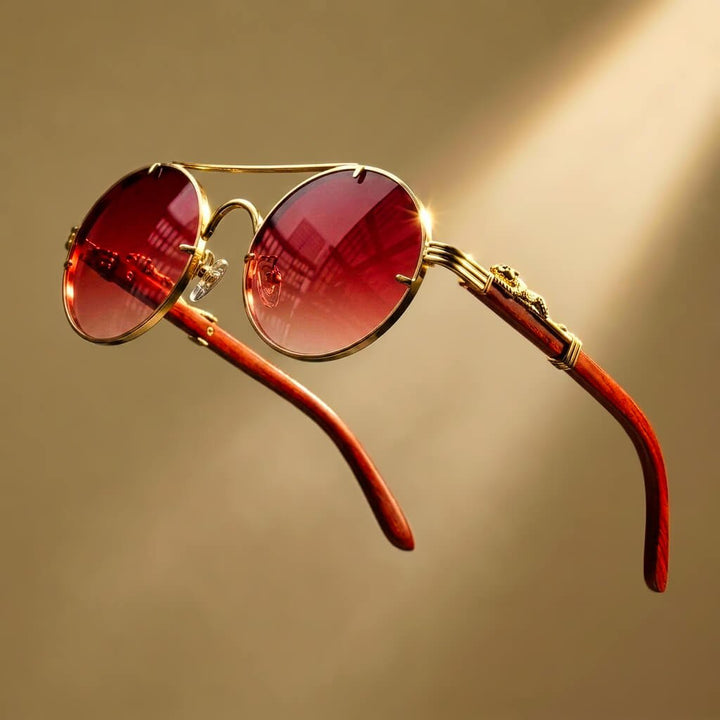 Jaguara Wooden Retro Shades