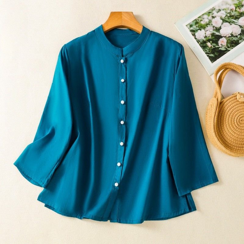 Camila Serena Satin Blouse